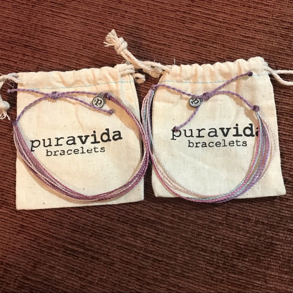 2 Pura Vida Anklets